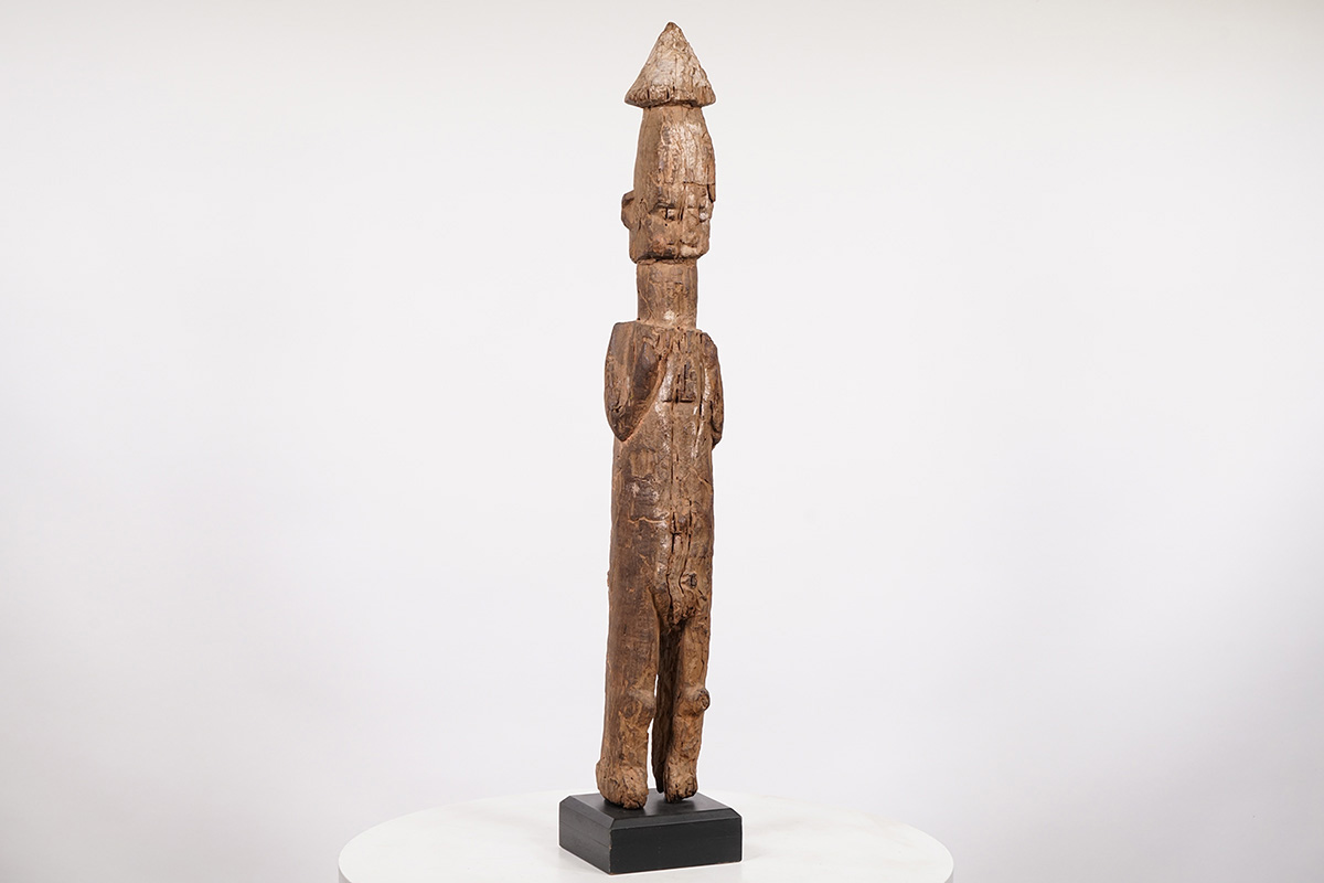 Crudely-Carved Igbo Statue - Nigeria