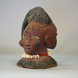 Yoruba Egungun Janus Headdress - Nigeria