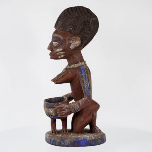 Yoruba Female Offering Statue - Nigeria