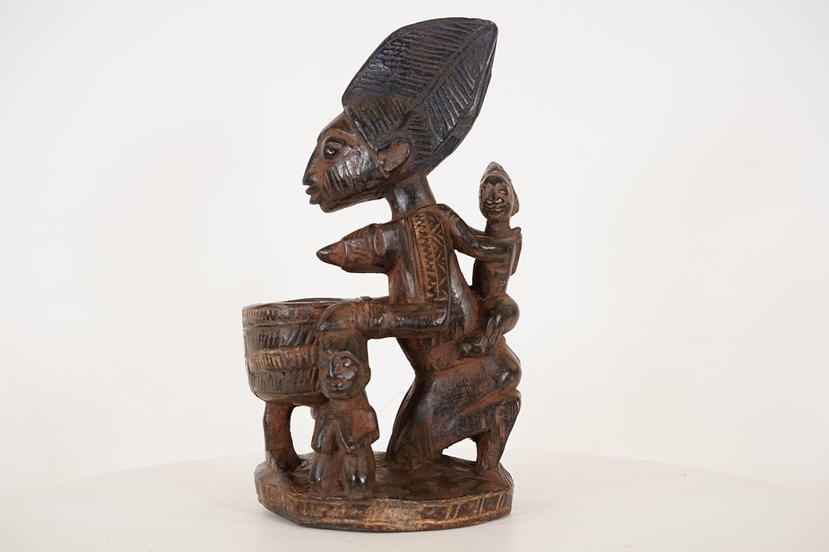 Yoruba Maternity Offering Statue - Nigeria
