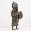 Benin Bronze Soldier Statue - Nigeria