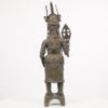Benin Bronze Oba Statue - Nigeria