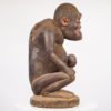 Captivating Bulu Monkey Statue - Cameroon