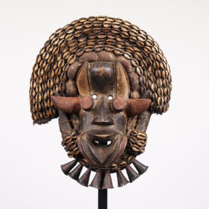 Horned Dan Guere Mask - Ivory Coast