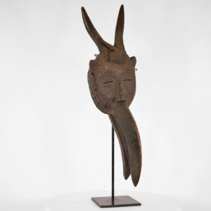 Encrusted Dan Bird Mask - Ivory Coast