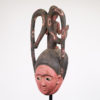 Tiv Mask with Two Snakes - Nigeria