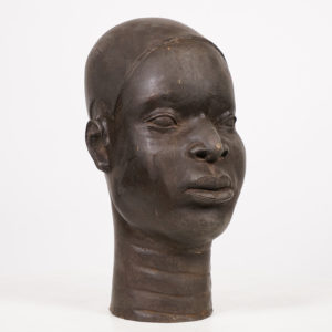 Life-Like Yoruba Bronze Ife Head - Nigeria