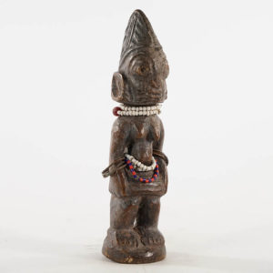 Small Decorated Yoruba Statue - Nigeria
