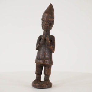 Charming Petite Yoruba Statue - Nigeria