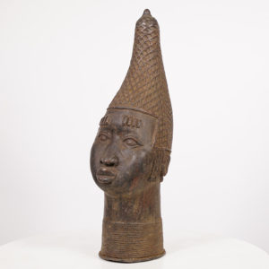 Benin Bronze Queen Mother Head - Nigeria
