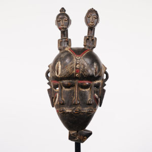 Three-Faced Ligbi Mask - Ivory Coast