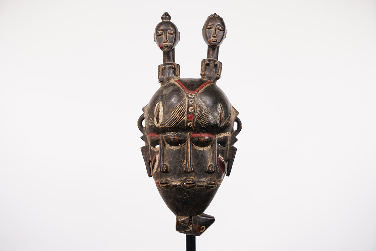 Three-Faced Ligbi Mask - Ivory Coast