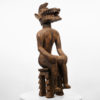 Senufo Statue Wearing Mask - Ivory Coast