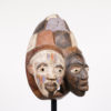 Yoruba Beautiful Two-Faced Mask - Nigeria