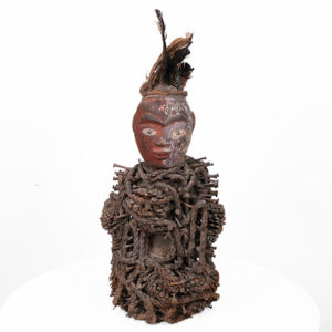 Unique Bakongo Nail Fetish Figure - DRC