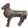 Baule Bronze Ram Statue - Ivory Coast