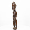 Elegant Baule Female Statue - Ivory Coast