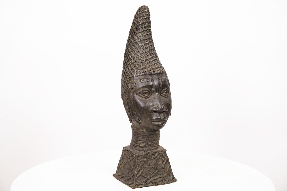 Benin Bronze Queen Mother - Nigeria