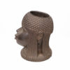 Benin Bronze Warrior Head - Nigeria