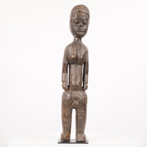 Hand-Carved Lobi Statue - Burkina Faso