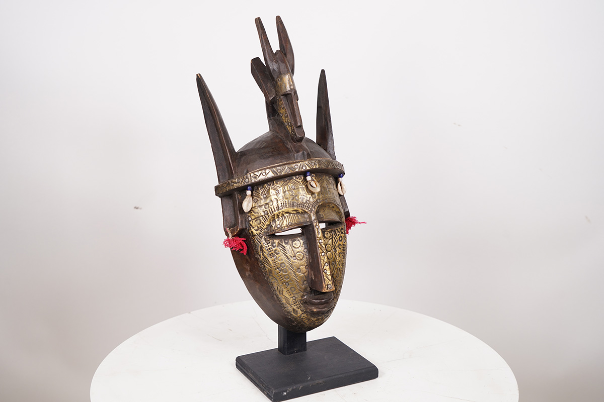 Metal Plated Marka Mask - Mali