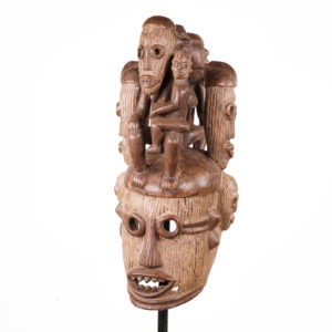 Unusual Igbo or Idoma Face Mask - Nigeria