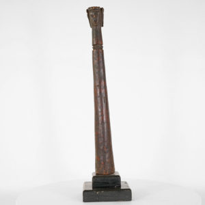 3-Faced African Figural Staff
