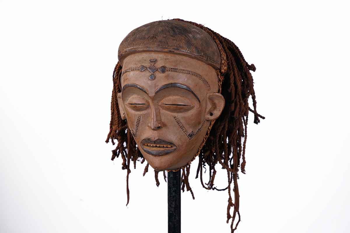 Gorgeous Chokwe Pwo Mask - DR Congo