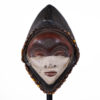Two-Toned Punu Helmet Mask - Gabon