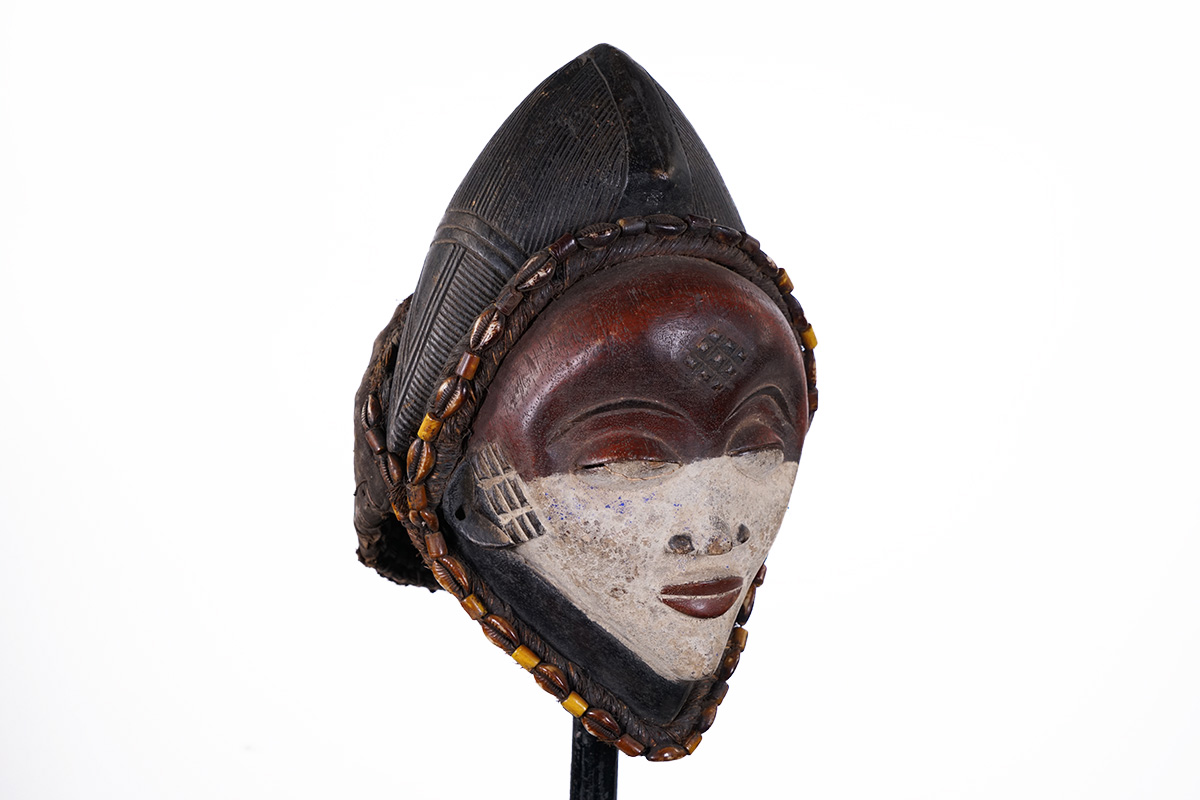 Punu and Yoruba 2 Piece Mask Lot 9.25- 15.25 - Nigeria & Gabon : Discover  African Art