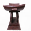 Decorative Asante African Wooden Stool 31" Long - Ghana