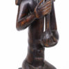 Elegant Baule Male African Statue w/ Base 35" - Ivory Coast