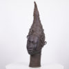 Benin Bronze Queen Mother Head 26" - Nigeria - Africa