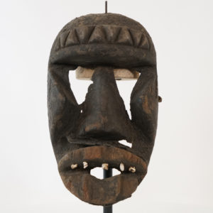 Dan Kran African Face Mask 9.25" - Ivory Coast | African Art