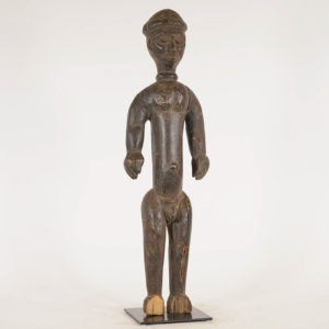 Standing Ibibio Male Statue on Base 25.5" - Nigeria