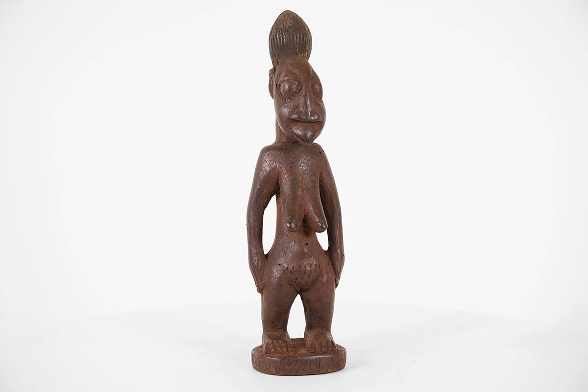 Yoruba Female Figure 12" - Nigeria - African Art