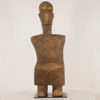 Interesting Ibibio Figure 24.5"on Base - Nigeria - African Art
