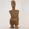 Interesting Ibibio Figure 24.5"on Base - Nigeria - African Art