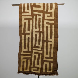 Gorgeous Kuba Cloth Textile Runner 106" x 21" - DRC - African Art