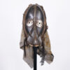 Dan Bird Mask with Metal Eyes 12.5" - Ivory Coast - African Art