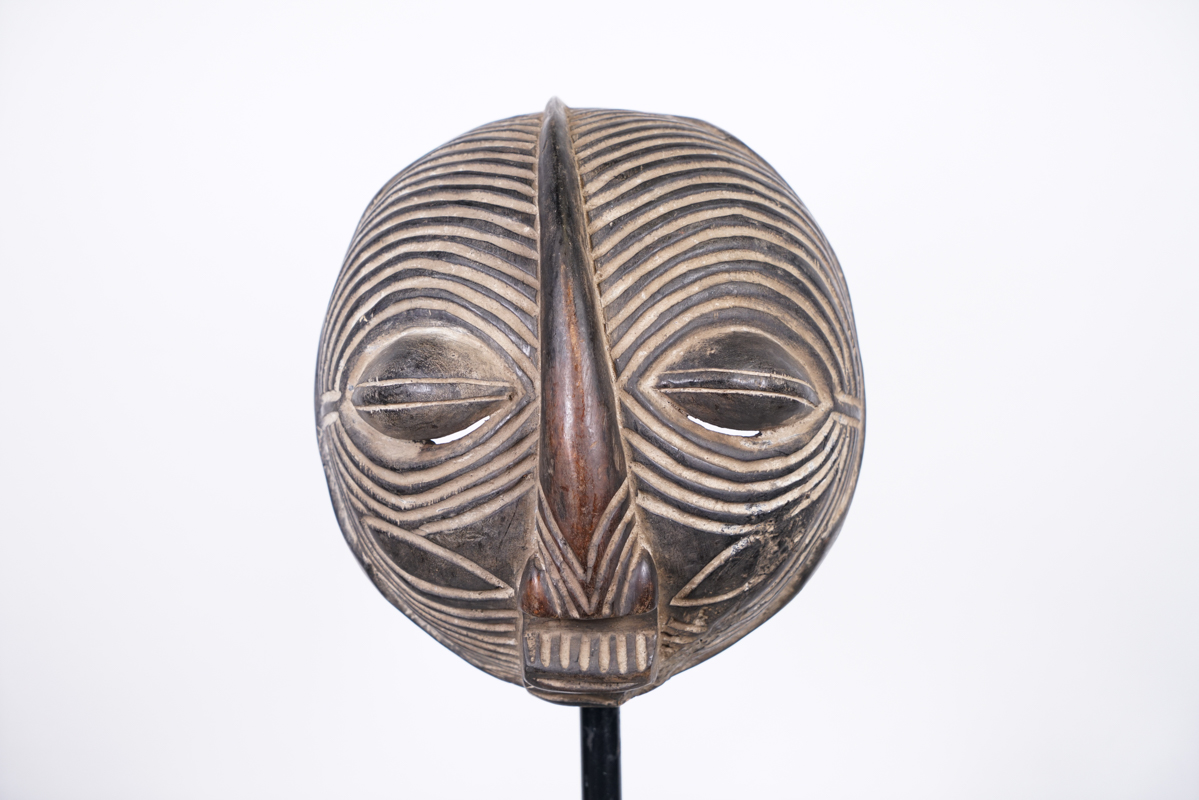 Interesting Luba Kifwebe Mask 12" - DRC - African Art