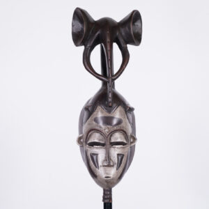 Guro Mask with Elephant Superstructure 17.5" - Ivory Coast
