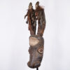 Unknown Zoomorphic African Mask with Articulated Figures 32"