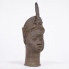 Yoruba Bronze Ife Head 20" - Nigeria - African Art