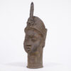 Yoruba Bronze Ife Head 20" - Nigeria - African Art