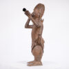 Benin Bronze Hornblower Statue 28"- Nigeria - African Art