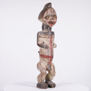 Ambete Statue with Hollowed-Out Opening 23.5" - DRC - African Art