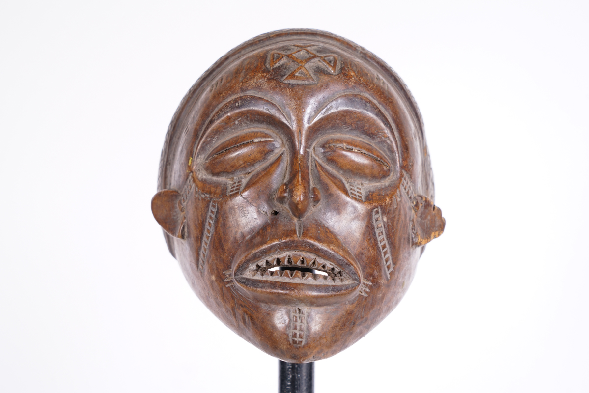 Chokwe Pwo Mask 8.25" - DR Congo - African Art