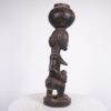 Baule Maternity Statue with Container 25" - Ivory Coast - African Art