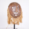 Lega Mask 19.5" with Raffia - DR Congo - African Art
